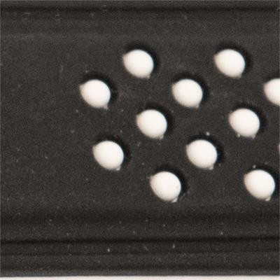 Curea silicon doua culori negru cu alb, telescop QR, 24mm -60728 - Img 2