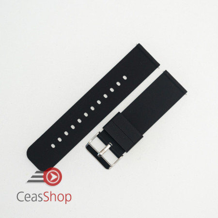Curea silicon neagră, telescop QR, 22mm -400122 - Img 2