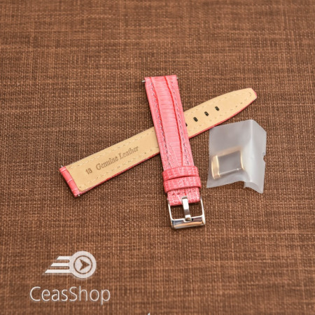 Curea model soparla captusita pe jumătate roz  14mm - 45817 - Img 2