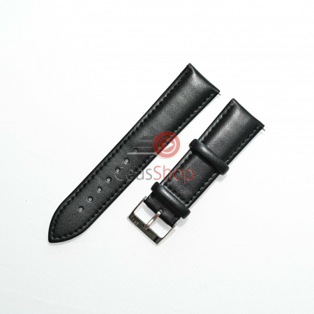 Curea Piero Magli neagră cu telescop rapid model lin 16mm - 07311101