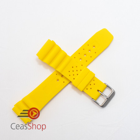 Curea poliuretan galbena 20mm(22mm) - 56984 - Img 3