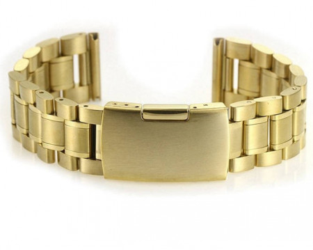 Bratara aurie tip Fossil 24mm