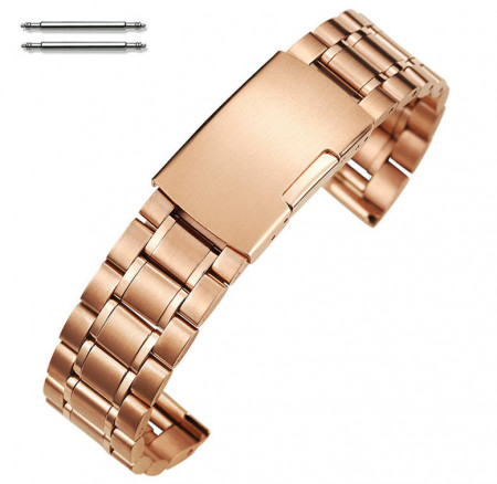 Bratara rose gold tip Fossil 22mm
