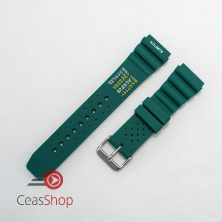 Curea poliuretan verde 20mm(22mm) - 56981
