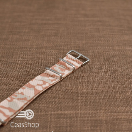 Curea NATO camuflaj kaki deșert 22mm - 38031 - Img 2