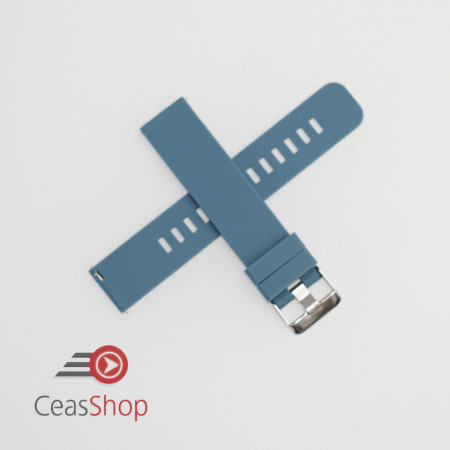 Curea silicon bleu, telescop QR, 18mm -400518 - Img 2