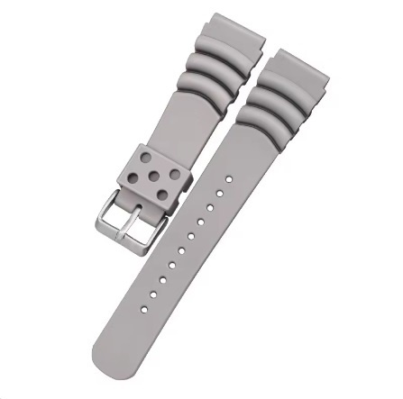 Curea poliuretan gri 22mm(26mm)
