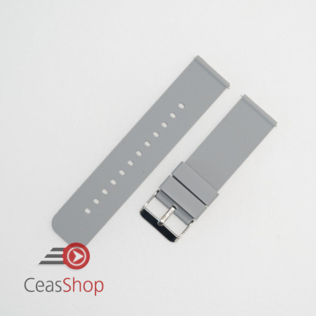 Curea silicon gri, telescop QR, 24mm -400724 - Img 2