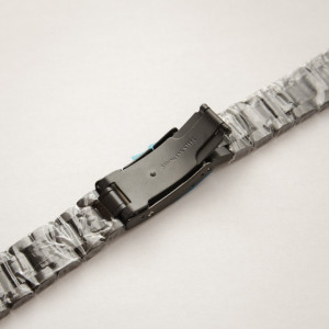 Bratara capete curbate neagra 22mm - Img 2
