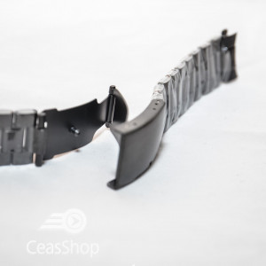 Bratara capete curbate neagra 22mm - Img 4