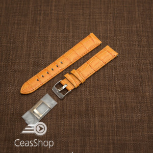 Curea model crocodil captusita portocalie  18m - 45786