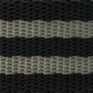 Curea NATO negru cu gri XL 22mm - 58592 - Img 2