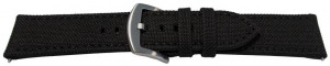 Curea panza neagra 18mm - 51521