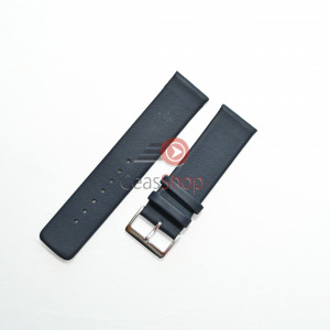 Curea Piero Magli piele vitel albastră, plata,mată 30mm - 06711102