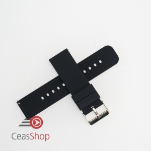 Curea silicon neagră, telescop QR, 19mm -400119
