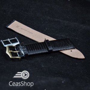 Curea soparla neagra fara cusatura 20mm - 38387