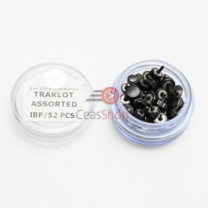 Set coronite negre pachet 52 buc - Img 2