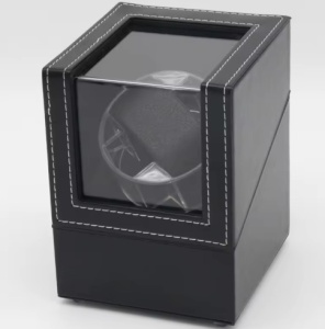 Watch winder cu led pentru un ceas carcasă piele ecologică - Img 2