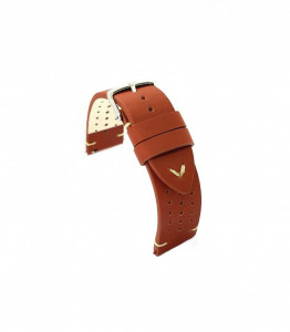Curea piele maro castaniu, vintage, Rally 20mm - 4350320