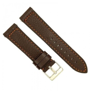 Curea piele maron buffalo QR 18mm - 4040218