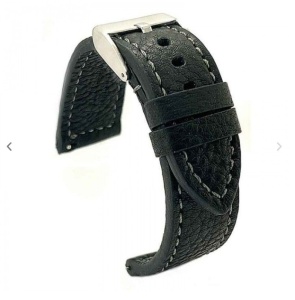 Curea piele neagră buffalo QR 20mm - 4040120
