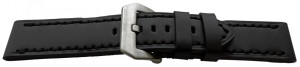 Curea piele neagră model Panerai 22mm - 53406