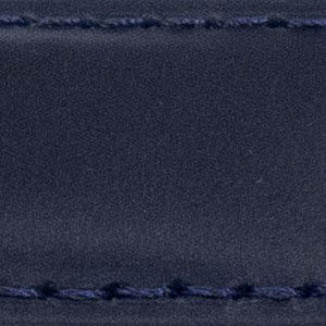 Curea piele tip Swatch 17 mm albastru inchis - 62289 - Img 2