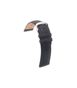 Curea piele vitel neagră, mată 12mm - 0770112