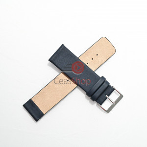 Curea Piero Magli piele vitel albastră, plata,mată 30mm - 06711102 - Img 2