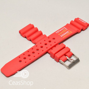 Curea poliuretan rosie 18mm(20mm) - 53357 - Img 2