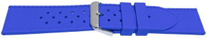 Curea silicon albastra model Rolex Tropic 22mm -55804