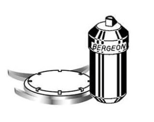 Bit Bergeon tip slot pentru cheie in trei puncte