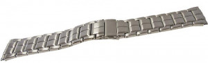 Bratara metalica argintie 24mm - 37528