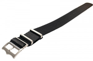 Curea NATO neagră 22mm model os hering - 62590 - Img 3