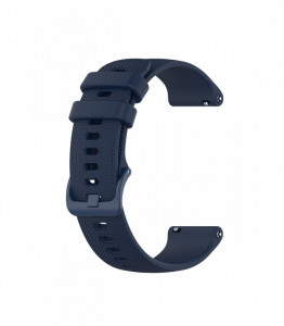 Curea silicon albastru navy, telescop QR, 22mm -420522