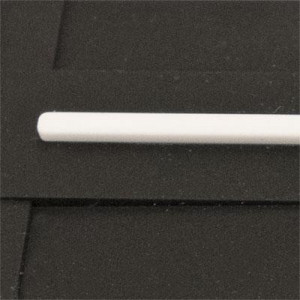 Curea silicon negru cu dunga albă, telescop QR 22mm -62010 - Img 2