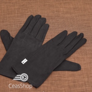 Manusi negre microfibra Heli marime XL