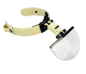 Bandă cap cu lupe si led - Img 2