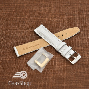 Curea model soparla captusita pe jumătate albă  14mm - 45825 - Img 2