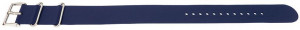 Curea NATO silicon albastru navy 20mm - 59060