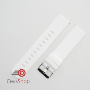 Curea silicon albă, telescop QR, 22mm -402222 - Img 3