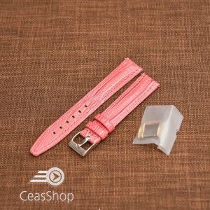 Curea model soparla captusita pe jumătate roz  14mm - 45817