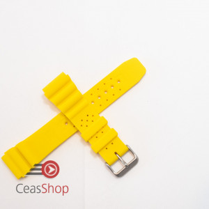 Curea poliuretan galbena 20mm(22mm) - 56984 - Img 2