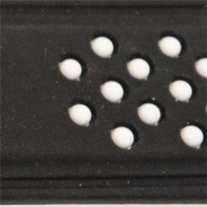 Curea silicon doua culori negru cu alb, telescop QR, 24mm -60728 - Img 2