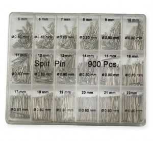 Set 900 știfturi otel pentru bratari ceas 5-22mm -1377