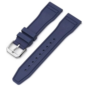 Curea cauciuc FKM navy, pentru mărci de prestigiu, telescop QR 21mm