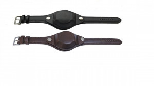 Curea piele maro tip militar 18mm cu capac - 33983 - Img 2