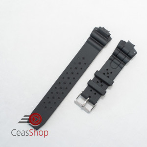 Curea tip Citizen cauciuc 16mm - 59-G0243 JP1060-01E JP1060-01L -CIT4 - Img 3