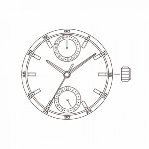 Mecanism Miyota multifunctii 6P23