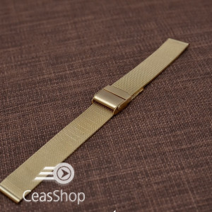 Bratara milaneza fina aurie 22mm -39867